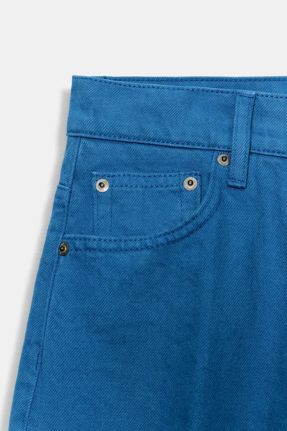 ЗАУЖЕННЫЕ ДЖИНСЫ С ВЫСОКОЙ ПОСАДКОЙ — коллекция Zara «ZW»
