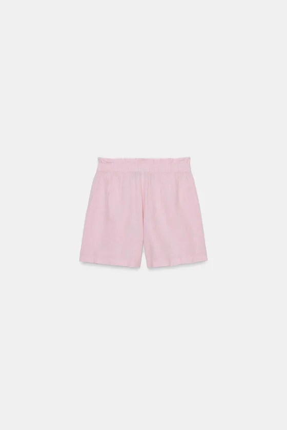 ЛЬНЯНЫЕ ШОРТЫ — коллекция Zara «ZW»