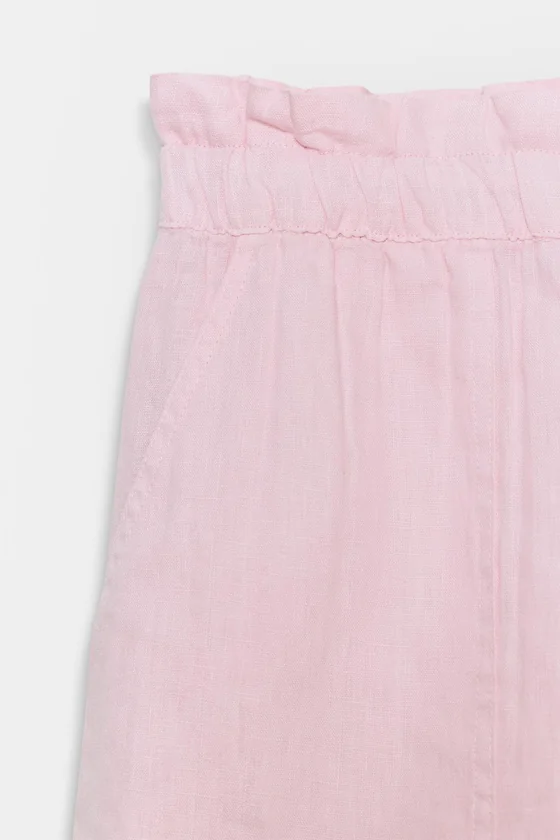 ЛЬНЯНЫЕ ШОРТЫ — коллекция Zara «ZW»