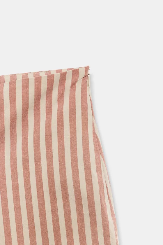 ЮБКА В ПОЛОСКУ СО СБОРКАМИ — коллекция Zara «ZW»