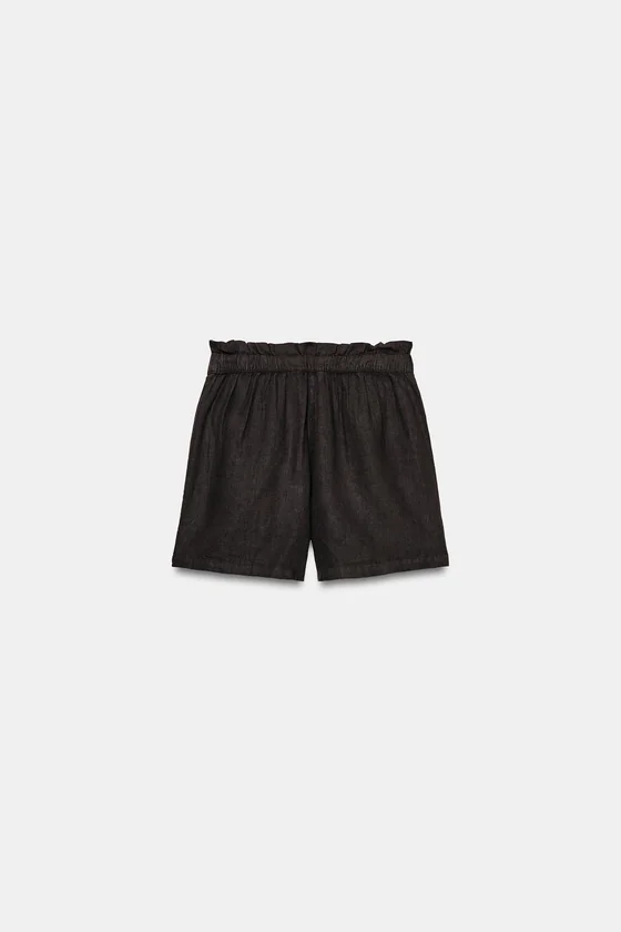 ЛЬНЯНЫЕ ШОРТЫ — коллекция Zara «ZW»
