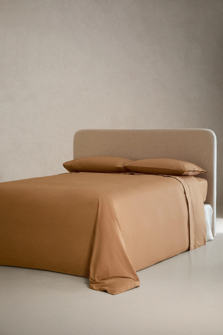 Пододеяльник с резинкой percale | 30 см высота (300 нитей)