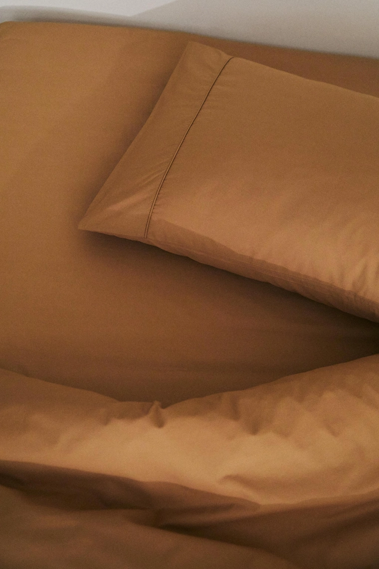 Пододеяльник с резинкой percale | 30 см высота (300 нитей)