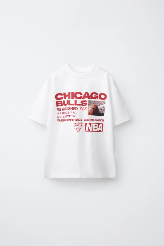 ФУТБОЛКА С ПРИНТОМ NBA - CHICAGO BULLS