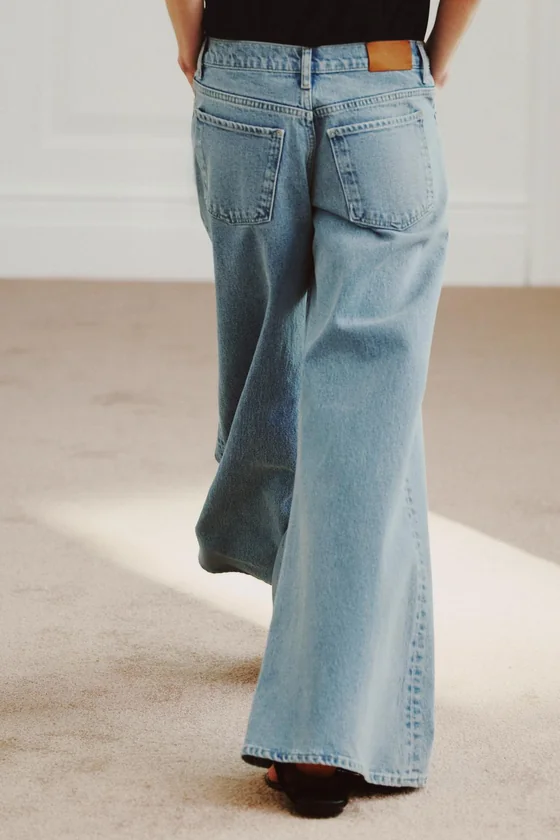 ДЖИНСЫ коллекция Zara «ZW» MAXI  С НИЗКОЙ ПОСАДКОЙ