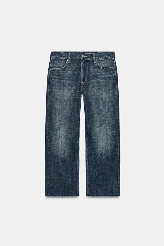 ДЖИНСЫ коллекция Zara «ZW» LOOSE С НИЗКОЙ ПОСАДКОЙ