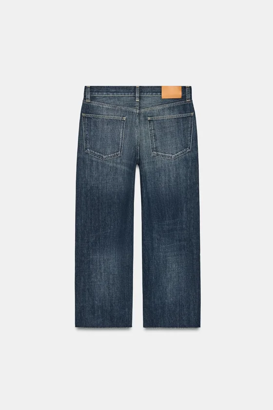 ДЖИНСЫ коллекция Zara «ZW» LOOSE С НИЗКОЙ ПОСАДКОЙ