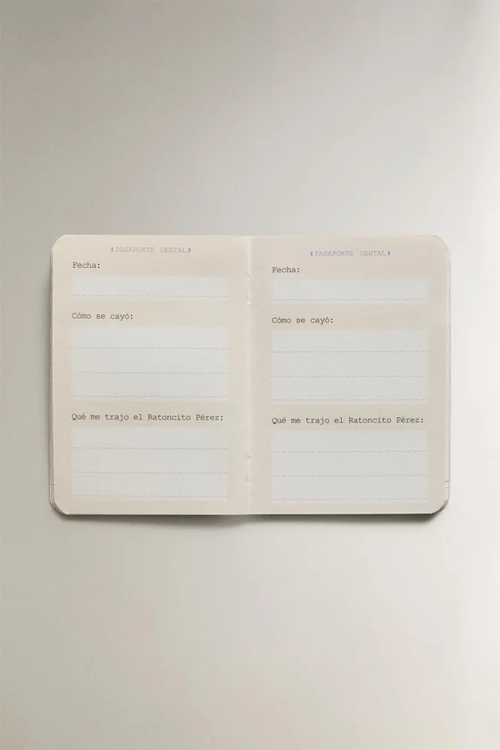Книга и паспорт зубной феи для детей