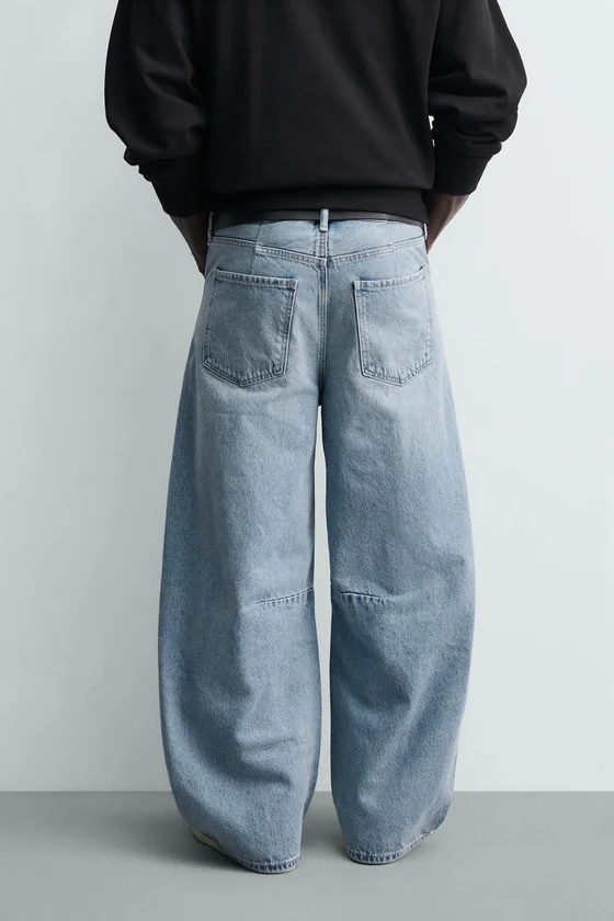 ДЖИНСЫ   FIT С ЗАЩИПАМИ