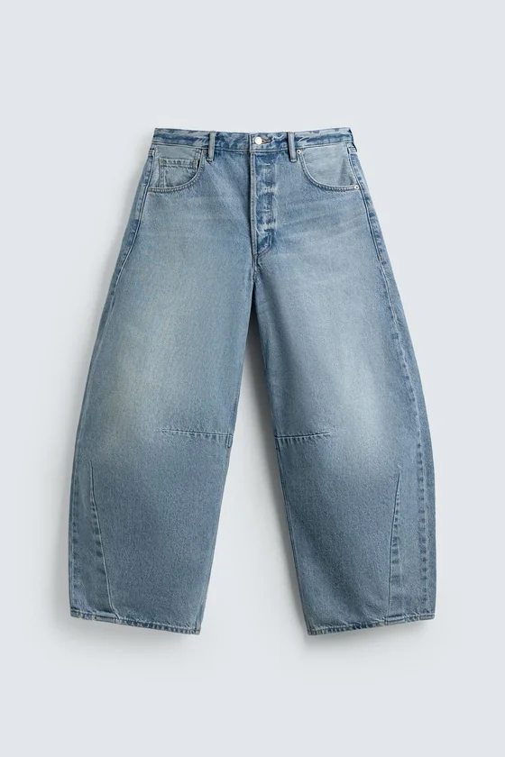 ДЖИНСЫ   FIT С ЗАЩИПАМИ