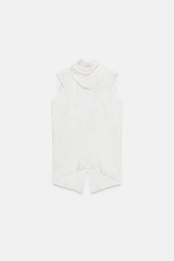 ЖАККАРДОВЫЙ ТОП — коллекция Zara «ZW» лимитированная серия