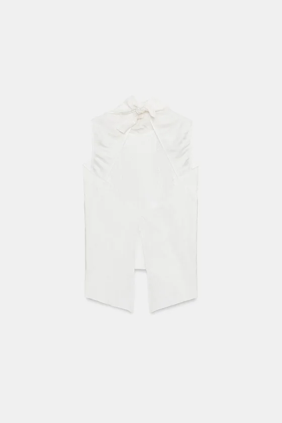 ЖАККАРДОВЫЙ ТОП — коллекция Zara «ZW» лимитированная серия