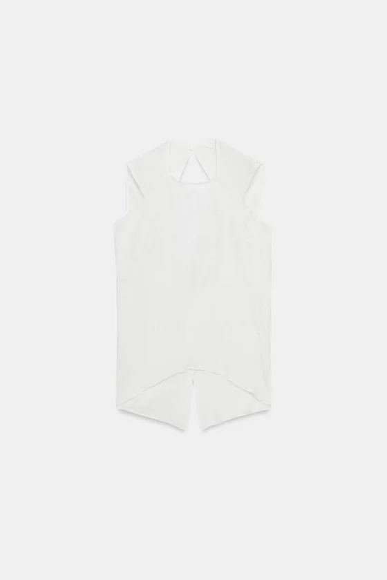 ЖАККАРДОВЫЙ ТОП — коллекция Zara «ZW» лимитированная серия