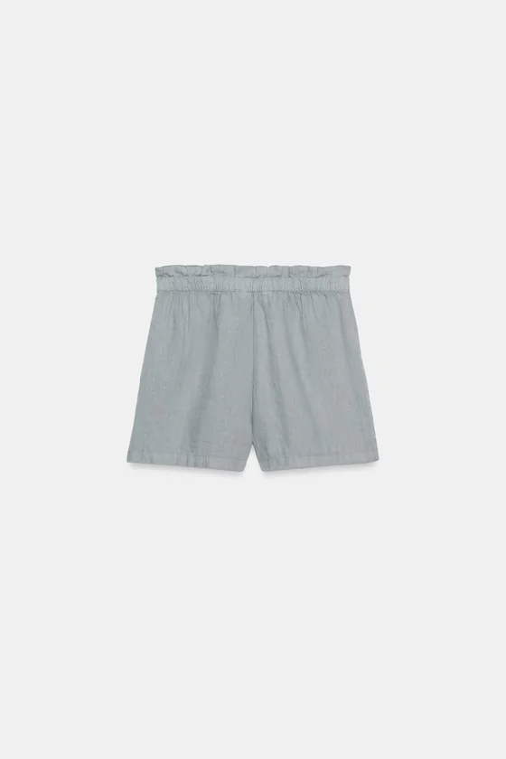 ЛЬНЯНЫЕ ШОРТЫ — коллекция Zara «ZW»