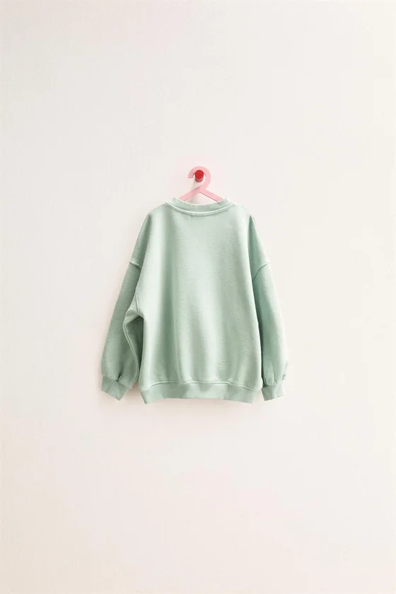 Zara «Timeless» - ОДНОТОННАЯ ТОЛСТОВКА