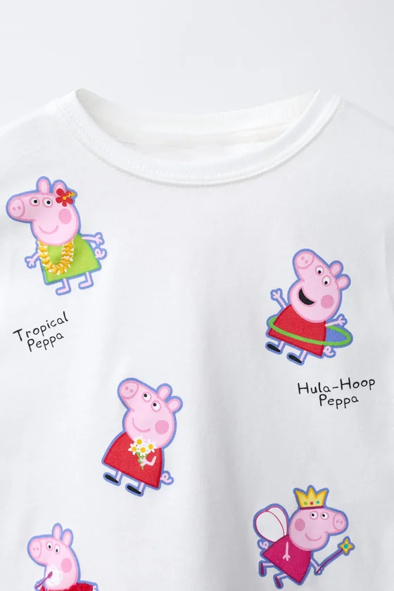 КОМПЛЕКТ ИЗ ФУТБОЛКИ И ЛЕГИНСОВ-ВЕЛОСИПЕДОК PEPPA PIG ™