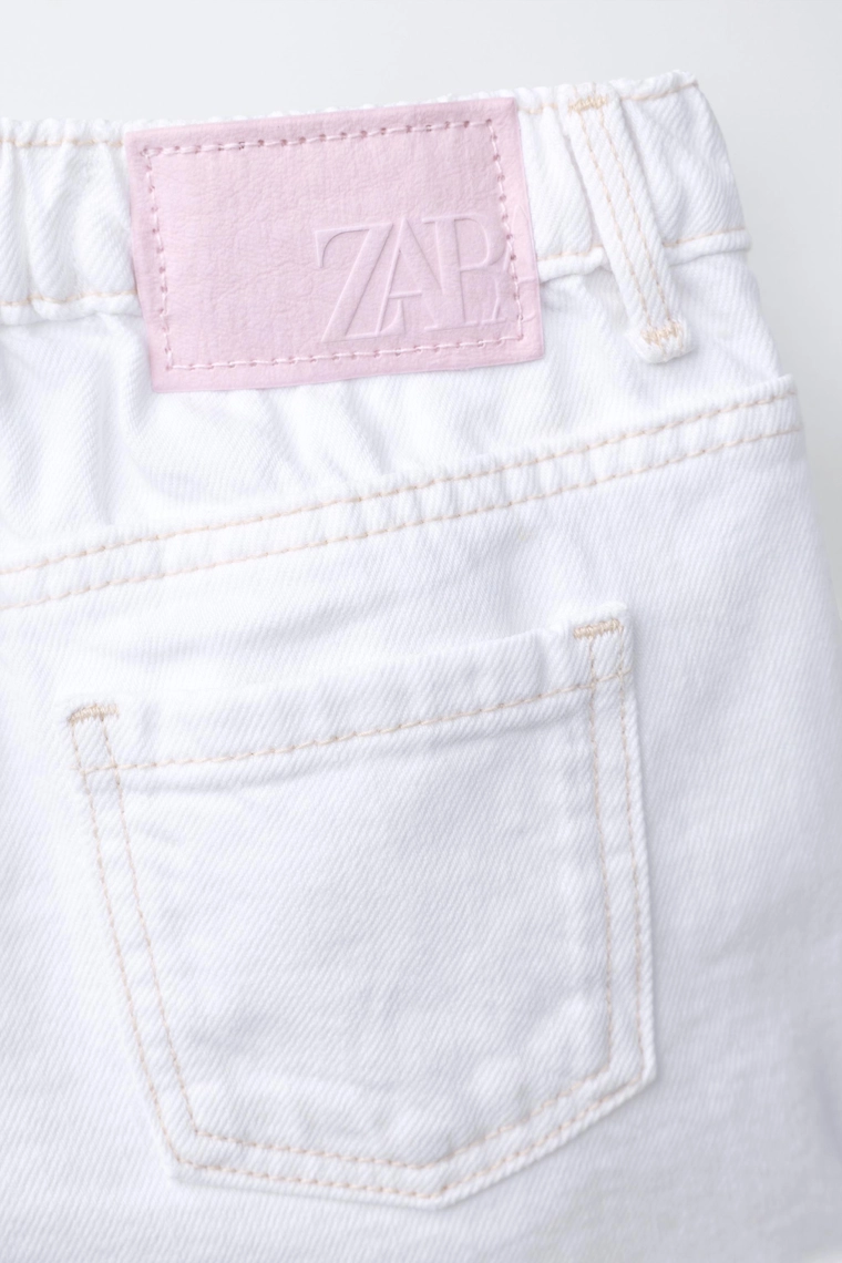 Джинсовые бермуды mom fit
