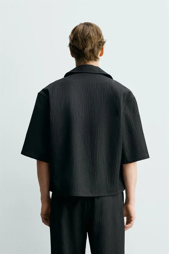 РУБАШКА  JACQUARD В КЛЕТКУ