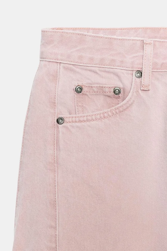 ДЖИНСЫ коллекция Zara «ZW» ANKLE  СО СРЕДНЕЙ ПОСАДКОЙ