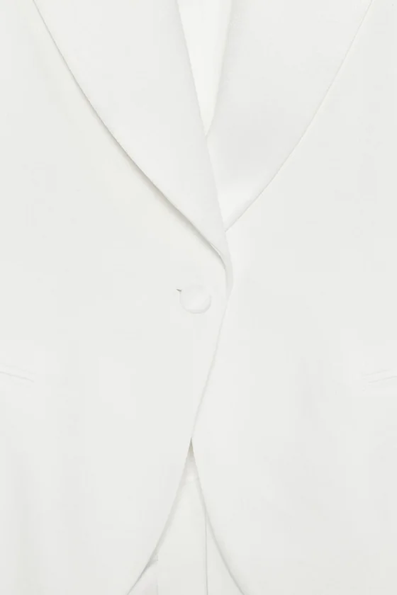 БЛЕЙЗЕР-СМОКИНГ ИЗ ЛЬНА — коллекция Zara «ZW»
