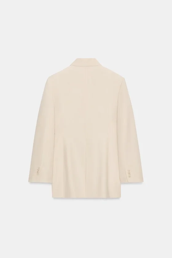БЛЕЙЗЕР ПРЯМОГО КРОЯ ИЗ ШЕРСТИ — коллекция Zara «ZW» лимитированная серия