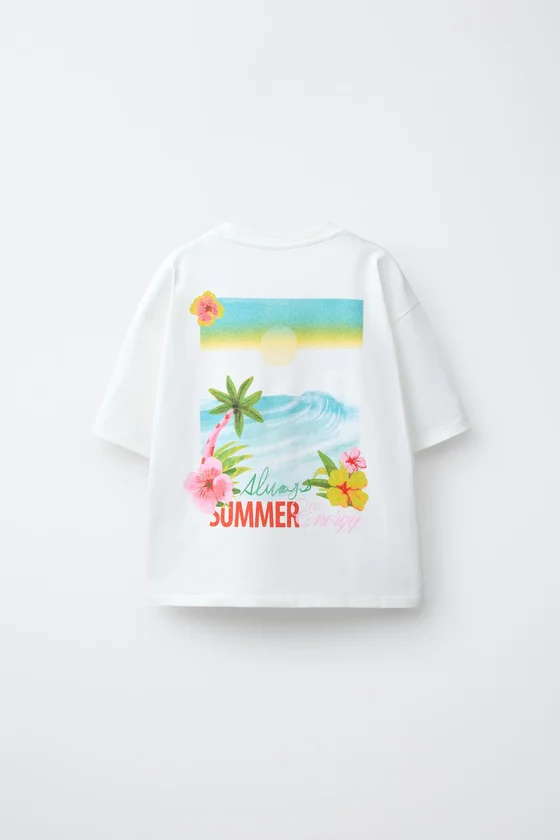 ФУТБОЛКА С ПРИНТОМ SUMMER