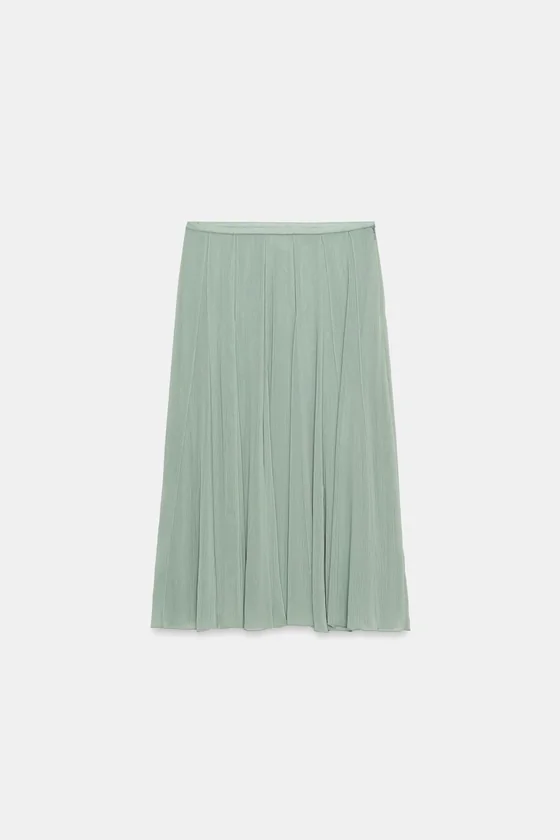ЮБКА МИДИ — коллекция Zara «ZW»