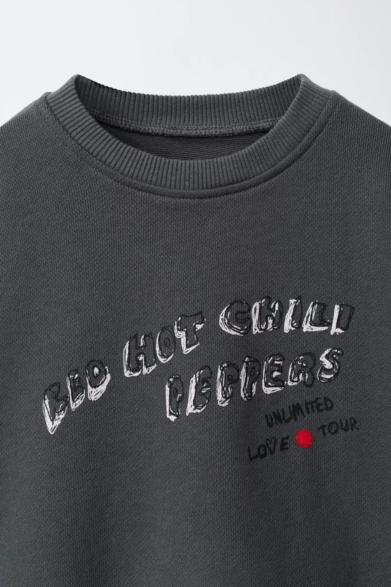 Толстовка с вышивкой red hot chili peppers ©