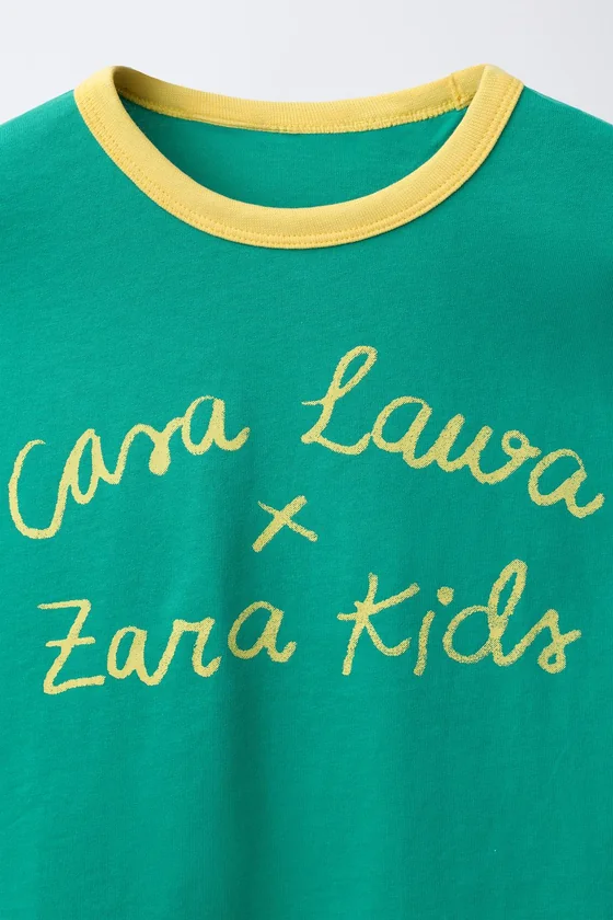ФУТБОЛКА С ЛОГОТИПОМ CASA LAWA X ZARA KIDS
