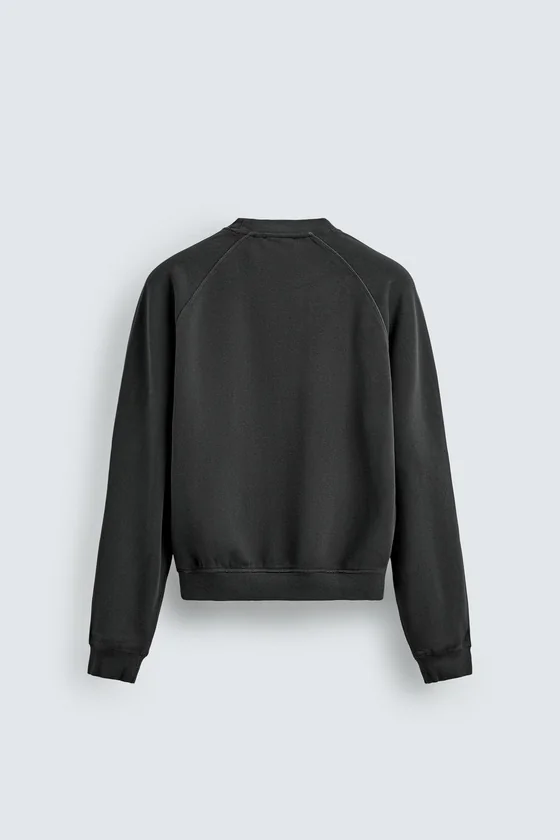 ТОЛСТОВКА С ЭФФЕКТОМ ПОТЕРТОСТИ Zara «Aaron Levine»
