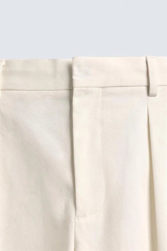 БРЮКИ ЧИНОС СО СКЛАДКАМИ Zara «Aaron Levine»