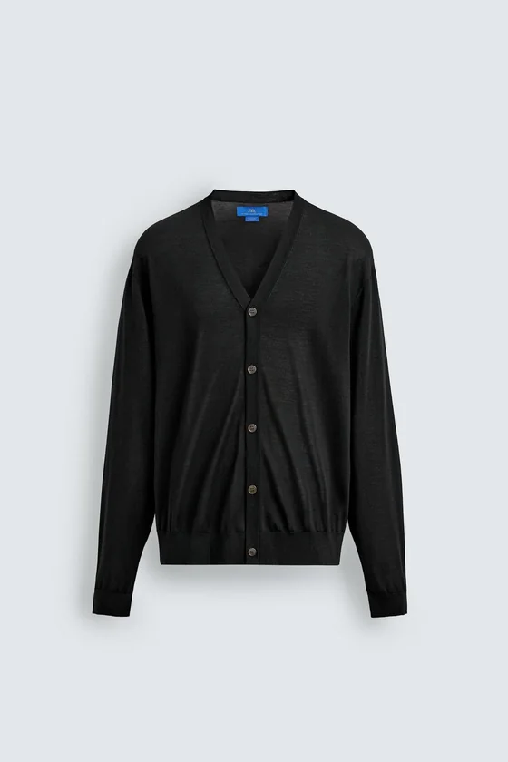 КАРДИГАН ИЗ 100% ШЕЛКА Zara «Aaron Levine»