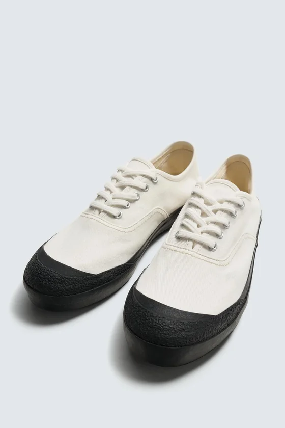 КЕДЫ ИЗ ТКАНИ Zara «Aaron Levine»