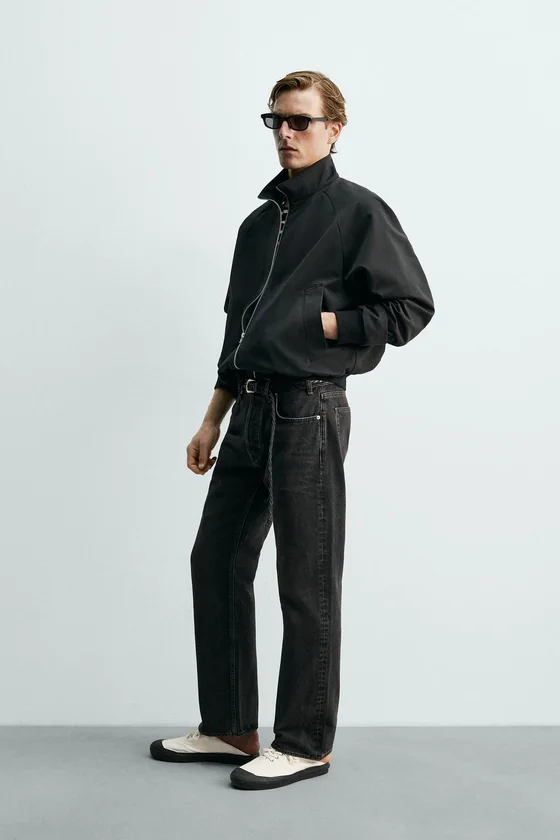 КУРТКА стандартной посадки ИЗ ХЛОПКА И ШЕРСТИ Zara «Aaron Levine»