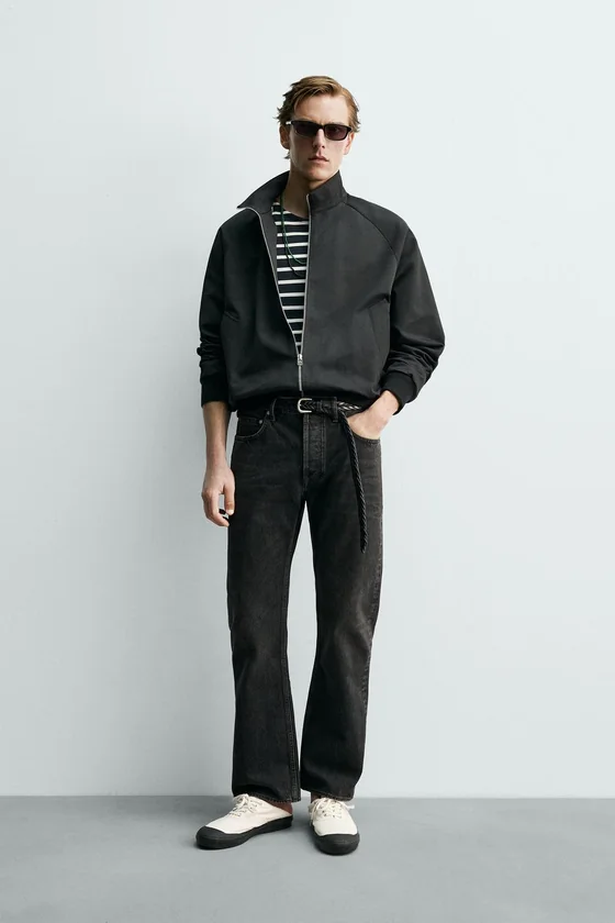 КУРТКА стандартной посадки ИЗ ХЛОПКА И ШЕРСТИ Zara «Aaron Levine»