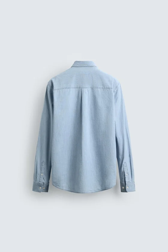 ЛЕГКАЯ ДЖИНСОВАЯ РУБАШКА Zara «Aaron Levine»