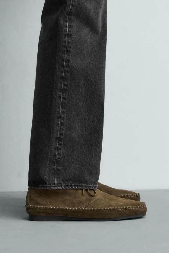 КОЖАНЫЕ ТУФЛИ Vibram® Zara «Aaron Levine»