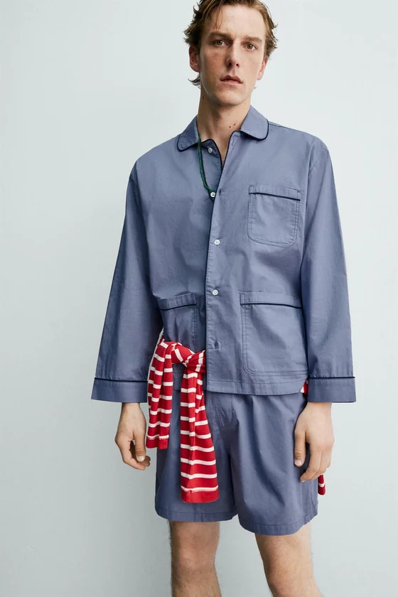 ПИЖАМНЫЙ КОСТЮМ С ШОРТАМИ Zara «Aaron Levine»