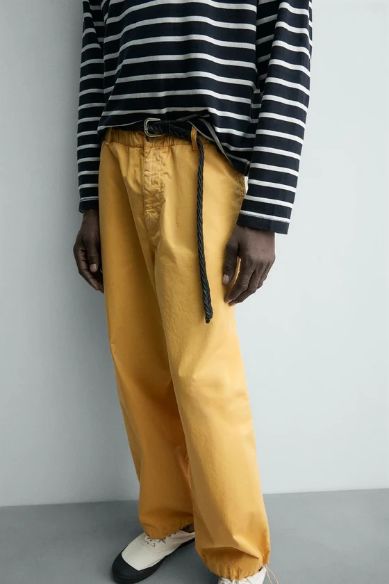 ХЛОПКОВЫЕ БРЮКИ  Zara «Aaron Levine»