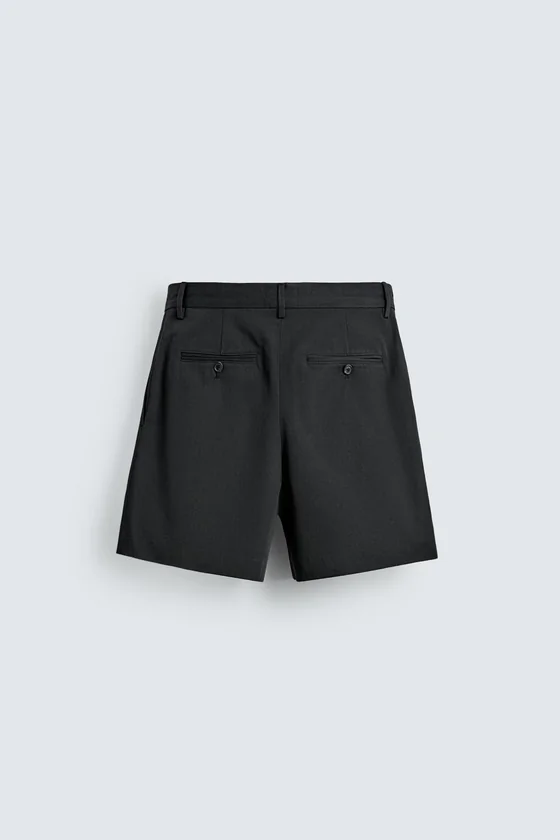 КОРОТКИЕ ШОРТЫ С ЗАЩИПАМИ Zara «Aaron Levine»