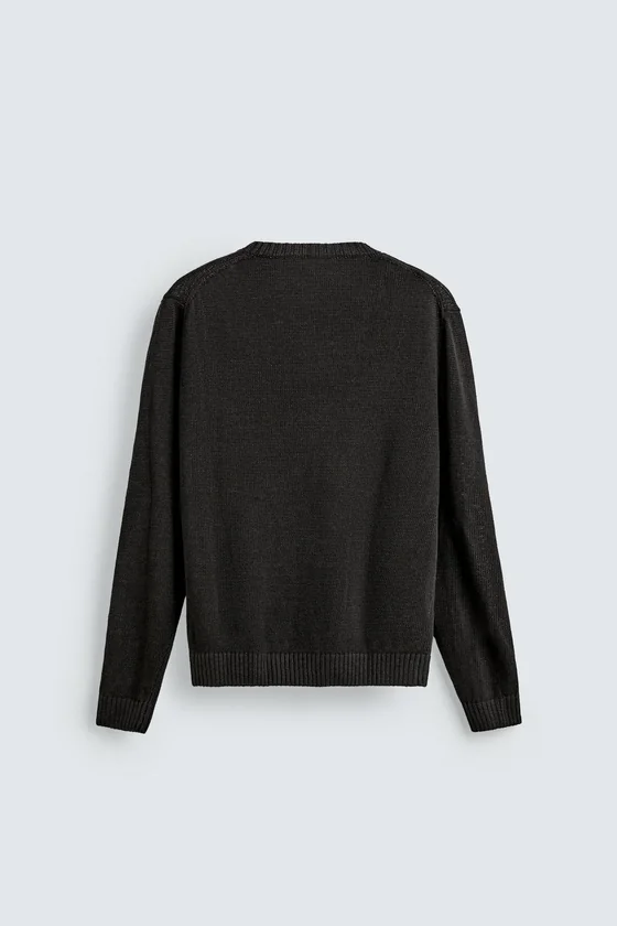 СВИТЕР ИЗ 100% ЛЬНА Zara «Aaron Levine»