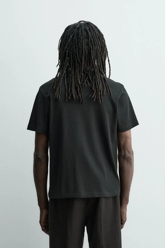 ФУТБОЛКА С КАРМАНОМ Zara «Aaron Levine»
