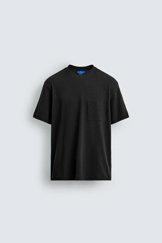 ФУТБОЛКА С КАРМАНОМ Zara «Aaron Levine»