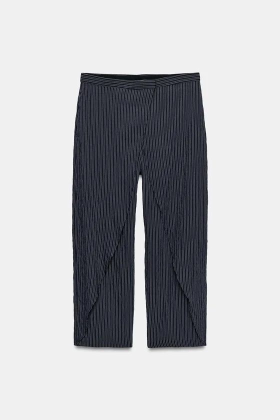 БРЮКИ-ПАРЕО В ПОЛОСКУ — коллекция Zara «ZW»