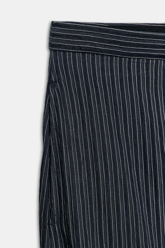 БРЮКИ-ПАРЕО В ПОЛОСКУ — коллекция Zara «ZW»