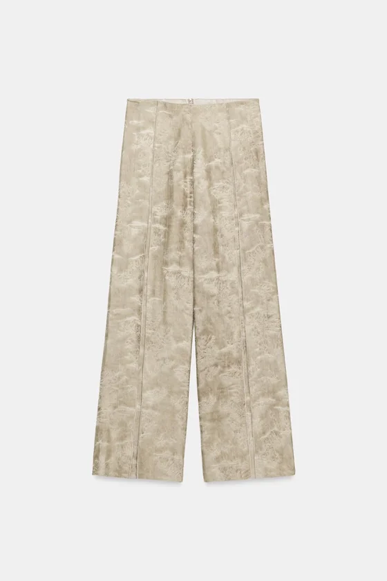 ЖАККАРДОВЫЕ БРЮКИ  — коллекция Zara «ZW»