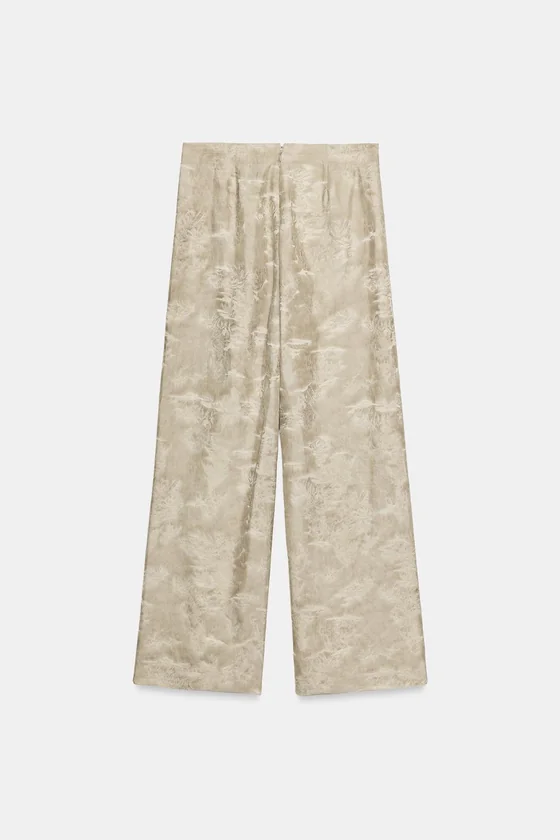 ЖАККАРДОВЫЕ БРЮКИ  — коллекция Zara «ZW»