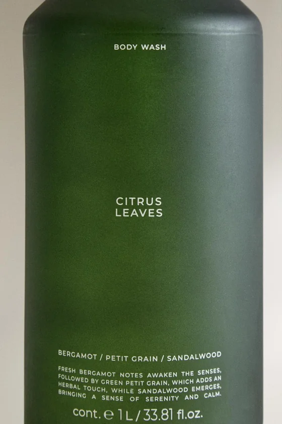 Жидкое мыло для тела citrus leaves (1 л)
