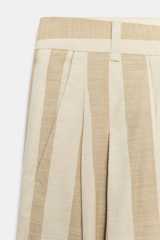 ШИРОКИЕ БРЮКИ В ПОЛОСКУ — коллекция Zara «ZW»