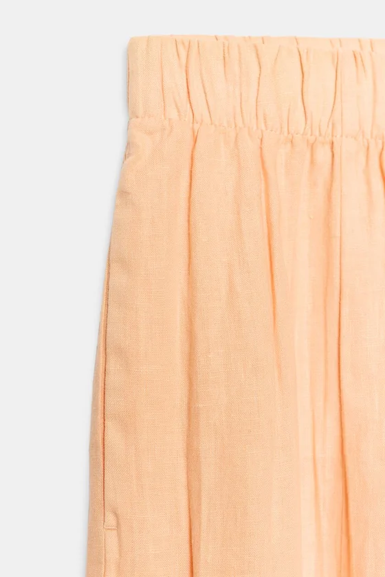 БРЮКИ  ИЗ ЛЬНА — коллекция Zara «ZW»
